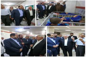 بازدید استاندار اصفهان از خیریه نگهداری معلولین ذهنی محمودیه